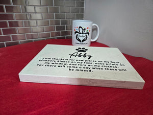 Custom Engraved Quartz Plaque - RazKen Gifts Shop