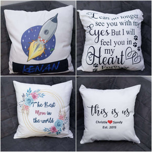 Custom Your Design, Photo, Image, Business Branding Pillow - RazKen Gifts Shop