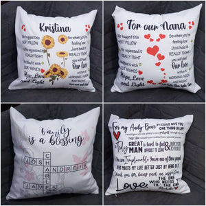 Custom Your Design, Photo, Image, Business Branding Pillow - RazKen Gifts Shop