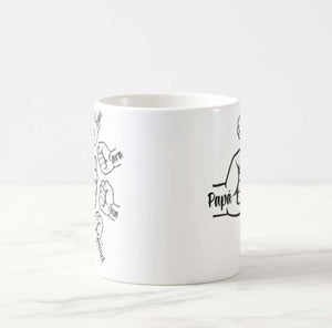 Custom Dad Fist Mug - RazKen Gifts Shop