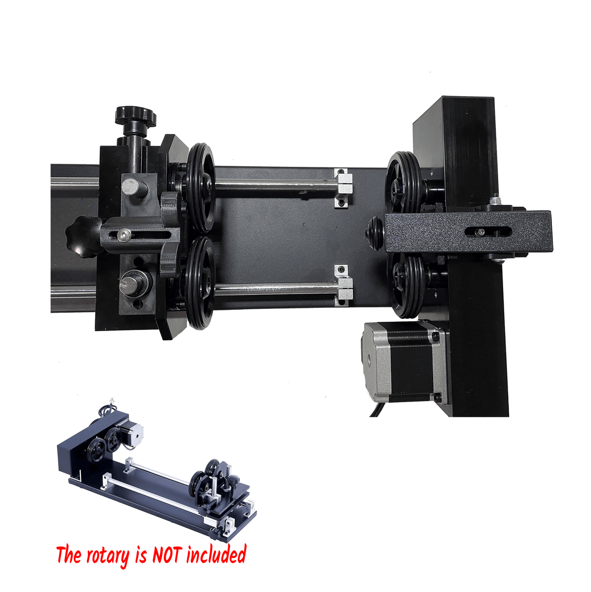 TBC HEAT CAM SHAPE マッサージャー CO2 Rotary Clamp Kit for Laser Machines