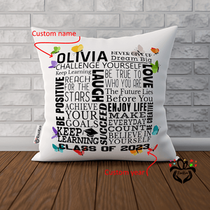 Personalized Graduation Pillow - RazKen Gifts Shop