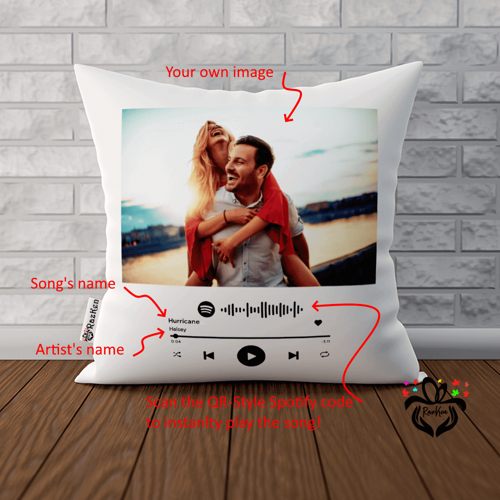 Create Your Own Spotify Song Pillow