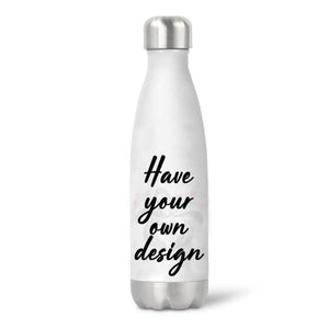 Personalized Photo Stainless Steel Coke Shaped 17oz Water Bottle - RazKen Gifts Shop