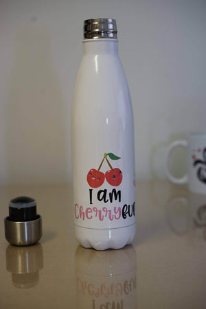 Personalized Photo Stainless Steel Coke Shaped 17oz Water Bottle - RazKen Gifts Shop