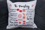 Custom Several Designs, Gift to Grandkids, I hugged This Soft Pillow - RazKen Gifts Shop