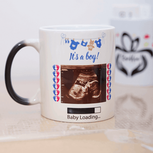 Gender Reveal It's a Girl, It's a Boy Magic Mug, Color Changing Mug, Heat Sensitive Mug - RazKen Gifts Shop