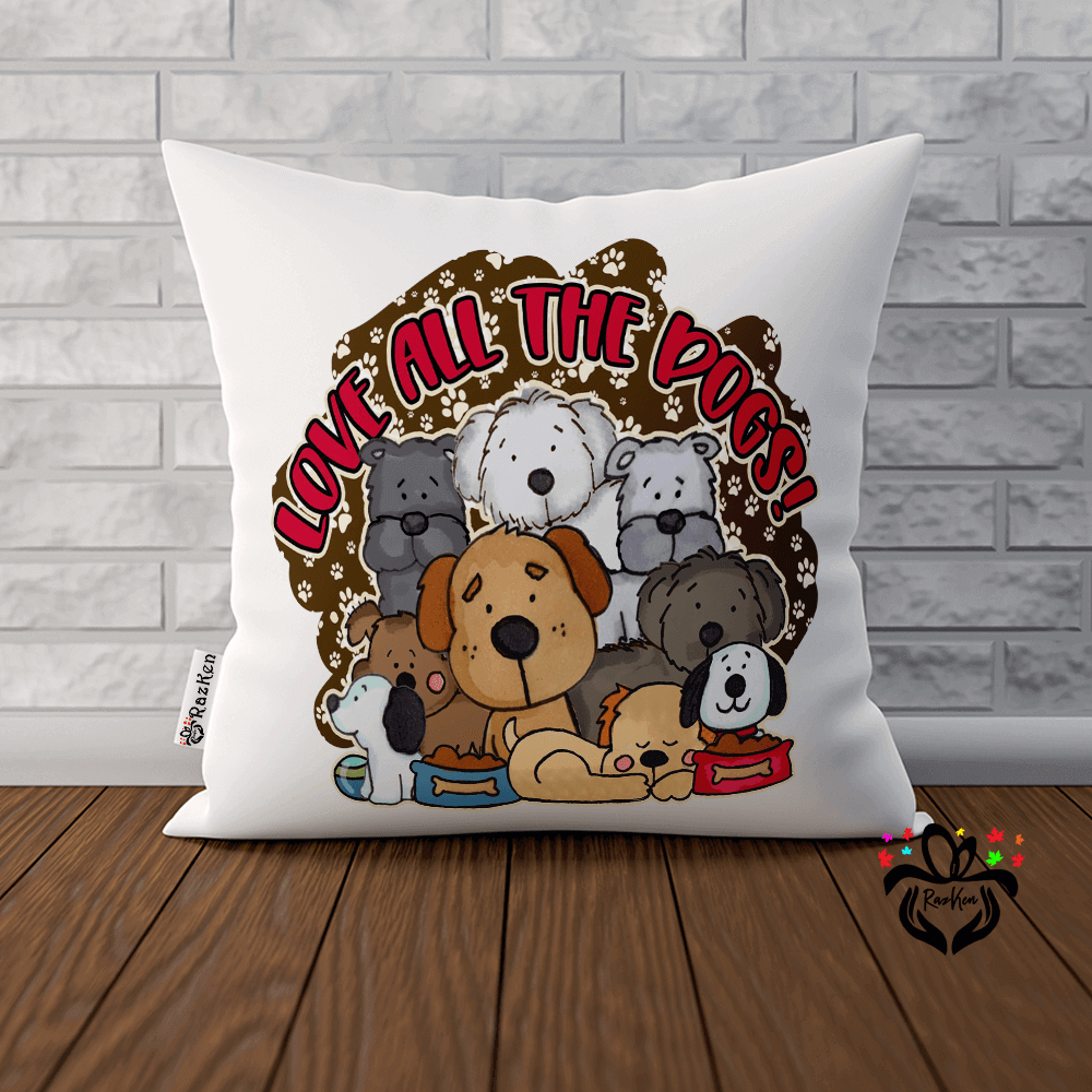 Dog 2024 decorative pillows