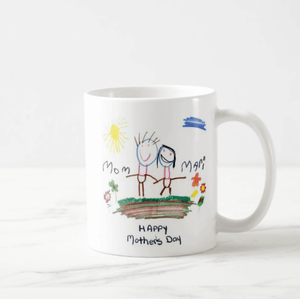 Your Child Drawing of Loved Ones Coffee Mug - RazKen Gifts Shop