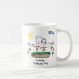 Your Child Drawing of Loved Ones Coffee Mug - RazKen Gifts Shop