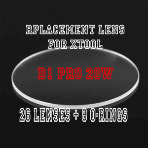 Replacement Lenses for xTool D1 Pro - 26 Lenses - RazKen Gifts Shop