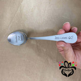 Custom Engraved Dinner Spoon - RazKen Gifts Shop