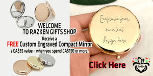 Receive a FREE Custom Engraved Compact Mirror a CA$35 value – when you spend CA$150 or more.