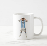 Que Mira' Bobo Anda Pa' Alla Messi World Cup Ceramic Mug - RazKen Gifts Shop
