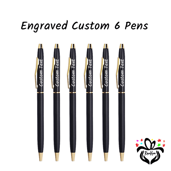 Custom Engraved Metal Pens