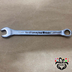 Custom Engraved Wrench - RazKen Gifts Shop