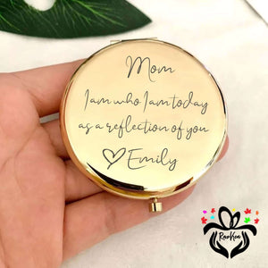 Engraved Mom of the Bride Gift Mirror - RazKen Gifts Shop