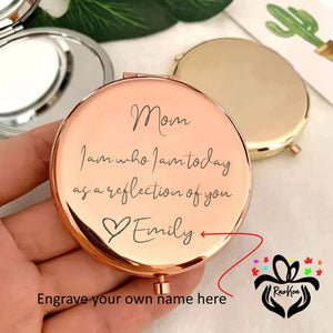 Engraved Mom of the Bride Gift Mirror - RazKen Gifts Shop