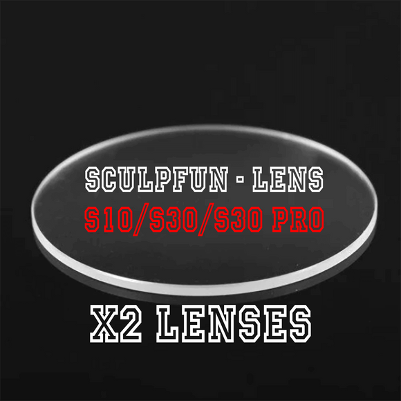 2 Replacement Lenses for Sculpfun S10 S30 S30 PRO - RazKen Gifts Shop