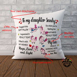  Unicorn Themed I hugged This Pillow, Daughter Gift - RazKen Gifts Shop