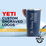 Custom engraved yeti