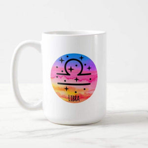 Personalized Astrological Zodiac Signs with Sunset Sky, Astrology Mug, Astrology Mug Gifts - RazKen Gifts Shop