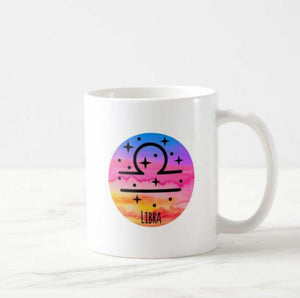 Personalized Astrological Zodiac Signs with Sunset Sky, Astrology Mug, Astrology Mug Gifts - RazKen Gifts Shop