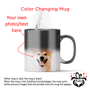 Personalized Your Own Design Colour Changing Heat Sensitive Mug - RazKen Gifts Shop