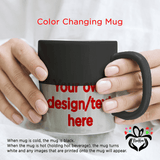 Personalized Your Own Design Colour Changing Heat Sensitive Mug - RazKen Gifts Shop