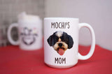 Personalized Dog Face Mug, Dog Face, Custom Dog Mug, Gift for Dog Lover, Dog Owner Mug - RazKen Gifts Shop