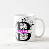 Name Split Alphabet Letters Personalized Have Your Own Name, Birthday Gift Mug - RazKen Gifts Shop