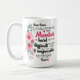 Custom Names Mentor Gift A Truly Great Mentor Mug Thank You Gift Mug - RazKen Gifts Shop