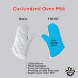 Custom Photo Right Hand Oven Mitt, Customized Oven Glove, Picture Mitt, Image Oven Glove - RazKen Gifts Shop