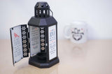 Personalized Picture Memorial Quotes Black Metal Glass Candle Lantern, Loss of Loved - RazKen Gifts Shop