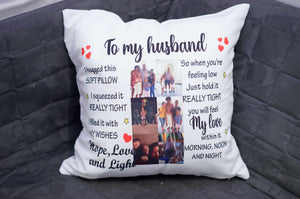 Custom Several Designs, Gift to Grandkids, I hugged This Soft Pillow - RazKen Gifts Shop