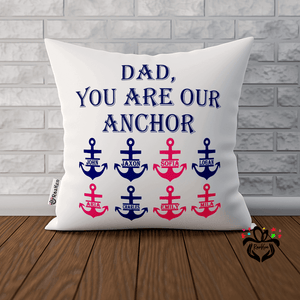 Dad You Are Our Anchor, Sailing, Boat Anchor, Sea Dad, Gift for Dad, Gift from Children Pillowcase - RazKen Gifts Shop