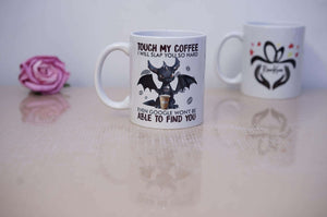 Dragon Touch My Coffee I Will Slap You So Hard Even Google Won’t Be Able To Find You Mug - RazKen Gifts Shop