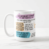 Emergency Dad Jokes, Fathers Day, Birthday Gift, Best Dad Gift, Dad Jokes, Funny Mug - RazKen Gifts Shop