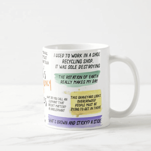 Emergency Dad Jokes, Fathers Day, Birthday Gift, Best Dad Gift, Dad Jokes, Funny Mug - RazKen Gifts Shop