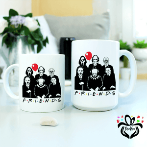 Friends Horror Creepy Team Movie Friends Show, Gift for Friend, Family Coffee Mug - RazKen Gifts Shop