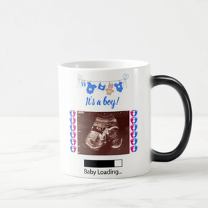 Gender Reveal It's a Girl, It's a Boy Magic Mug, Color Changing Mug, Heat Sensitive Mug - RazKen Gifts Shop