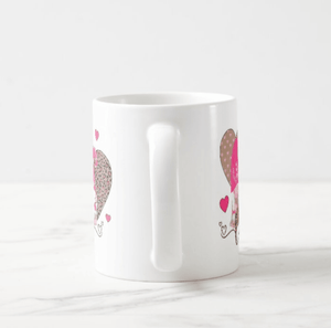 Love Gnomes, Pink Design, Christmas Gift, Gift for Wife, Mom, Grandma, Friend Coffee Mug - RazKen Gifts Shop