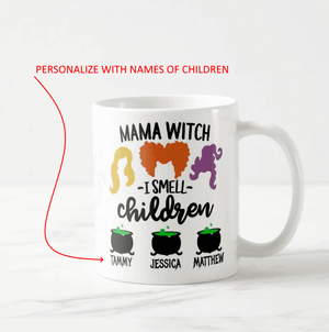 Mama Witch Custom Names, Sanderson Sisters, Hocus Pocus Mug - RazKen Gifts Shop