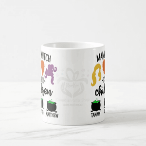 Mama Witch Custom Names, Sanderson Sisters, Hocus Pocus Mug - RazKen Gifts Shop