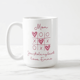 Mom You Stole My Heart, Custom Name, Gift for Mom, Mothers Day Gift from Son, Daughter, Mug - RazKen Gifts Shop