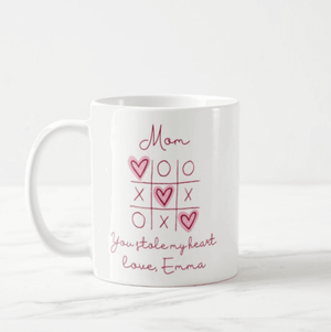 Mom You Stole My Heart, Custom Name, Gift for Mom, Mothers Day Gift from Son, Daughter, Mug - RazKen Gifts Shop