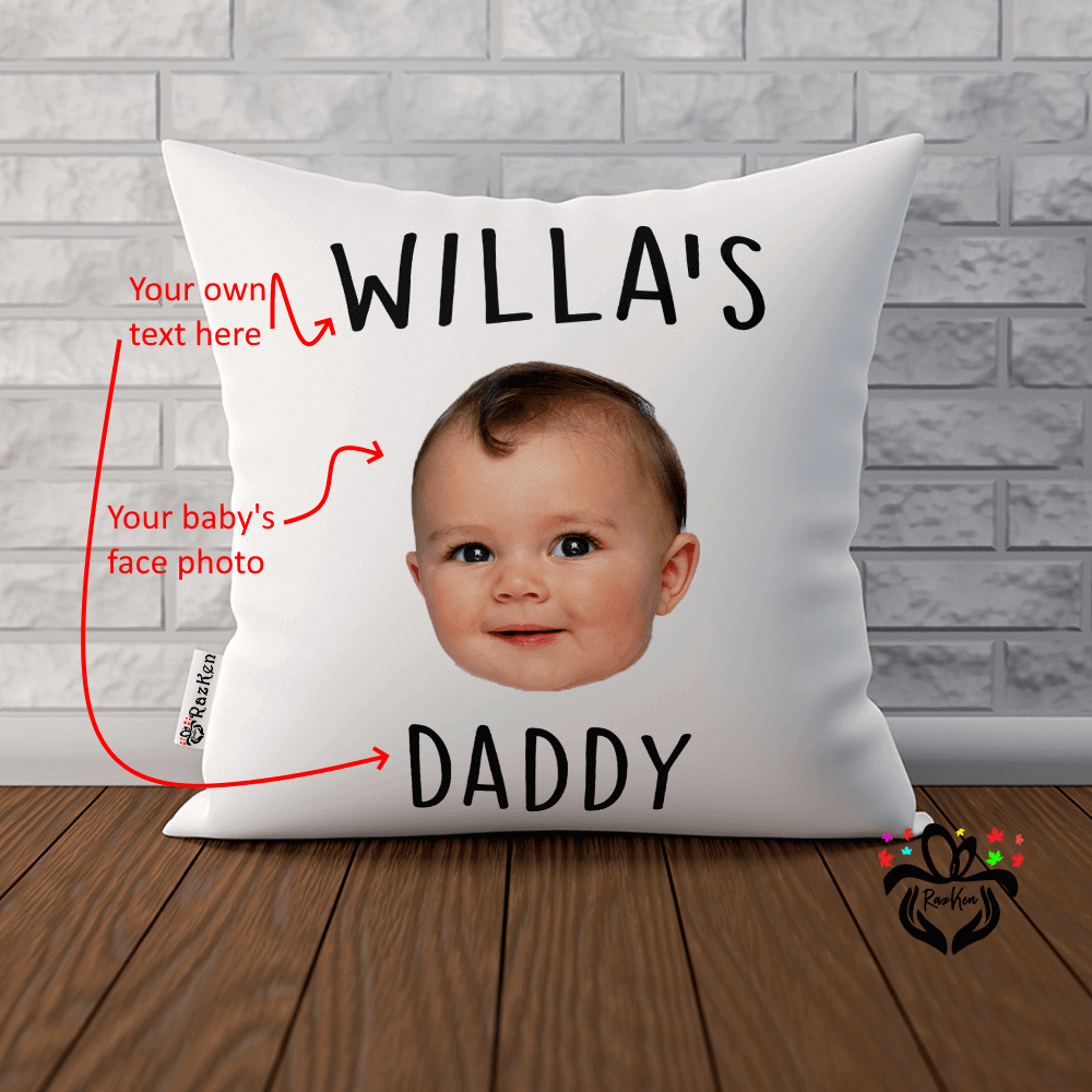 Gift pillow with photo best sale