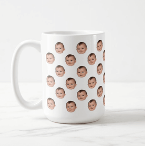 Personalized Multiple Baby Face Photo Gift Mug - RazKen Gifts Shop