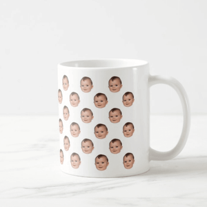 Personalized Multiple Baby Face Photo Gift Mug - RazKen Gifts Shop