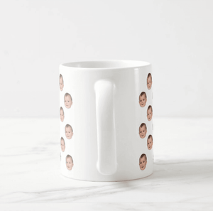 Personalized Multiple Baby Face Photo Gift Mug - RazKen Gifts Shop